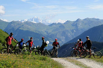 Courchevel in Les 3 Valées im Sommer