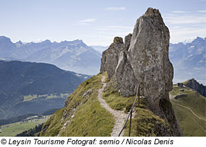 Wandern bei Leysin