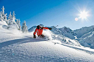 Skifahren im Montafon