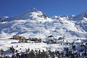 Ski fahren in Obergurgl im Ötztal