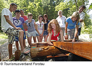 Natur-Kneippweg in Forstau, Österreich