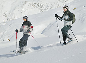 Schneeschuhwandern im schönen Pitztal