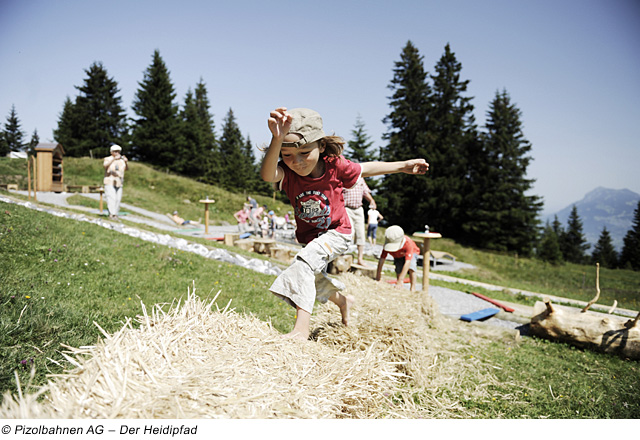 Der Heidipfad in Pizol