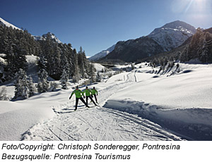 Langlaufski in Pontresina