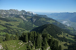 Blick auf Portes du Soleil