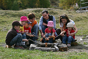 Familienurlaub in Saas-Almagell