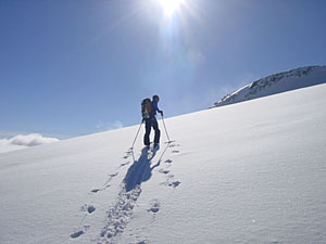 Winterwandern im Saastal