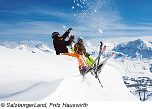 Spass im Schnee, Salzburgerland