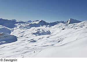 Das Skigebiet Savognin