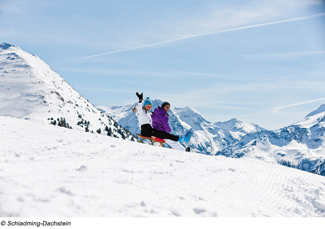 Rodeln im Skigebiet Schladming-Dachstein