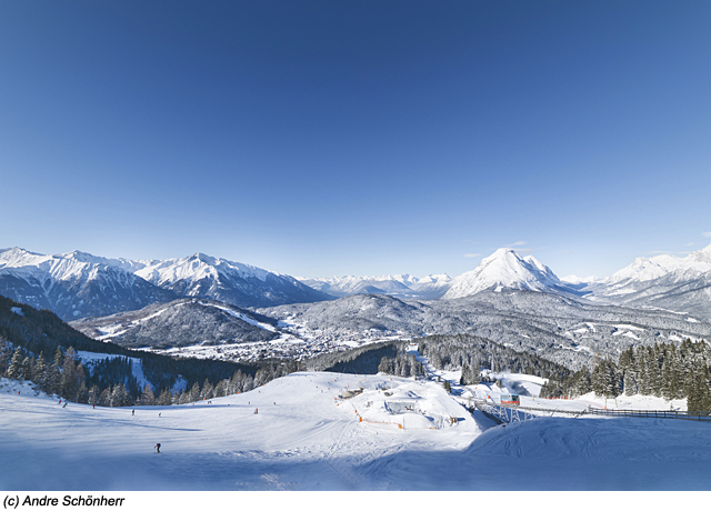 Skifahren in der Olympiaregion Seefeld