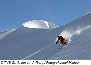 Sankt Anton, Skifahrer