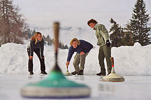 Eisstockschießen in Südtirol