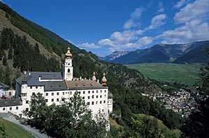 Ferienwohnung in Südtirol - Kloster Marienberg im Vinschgau