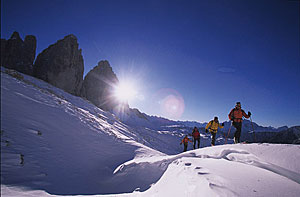 Schneeschuhwandern in Südtirol