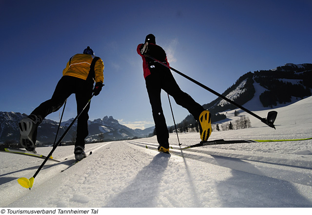 Loipe im Tannheimer Tal