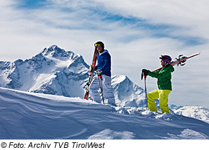 Ferienregion TirolWest im Winter