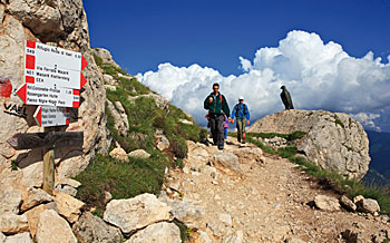 Wandern in Val di Fassa - Fassatal