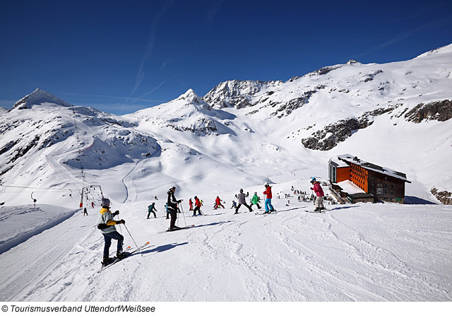 Das Skigebiet Weißsee Gletscherwelt