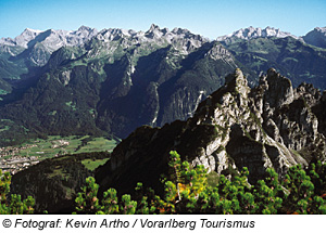 Bärenköpfe oberhalb von Bludenz, Vorarlberg