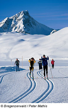 Langlaufen im Bregenzerwald, Vorarlberg