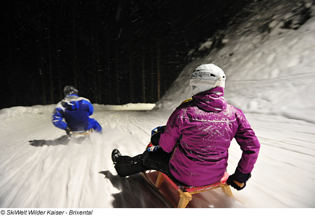 Rodeln in Söll – Wilder Kaiser - Brixental