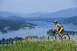 Radfahren in Velden