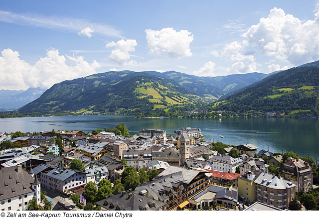 Zell am See Luftaufnahme