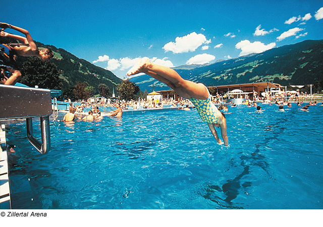 Freibad in Zell im Zillertal, Zillertal Arena