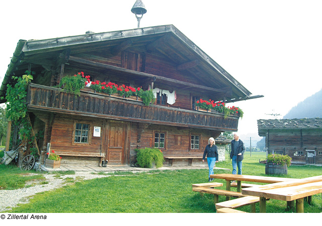 Freilichtmuseum in Zell am Ziller