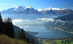 Blick auf den Zeller See