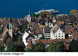 Zug am Zugersee, Schweiz