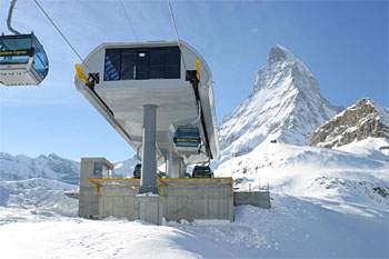 Matterhorn-Express in Zermatt