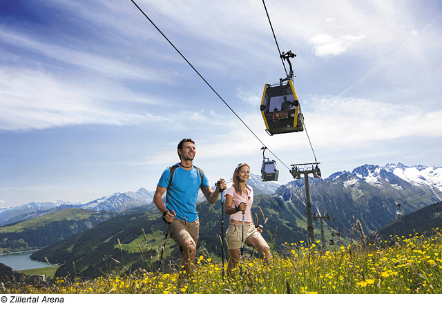 Bergwandern in der Zillertal Arena