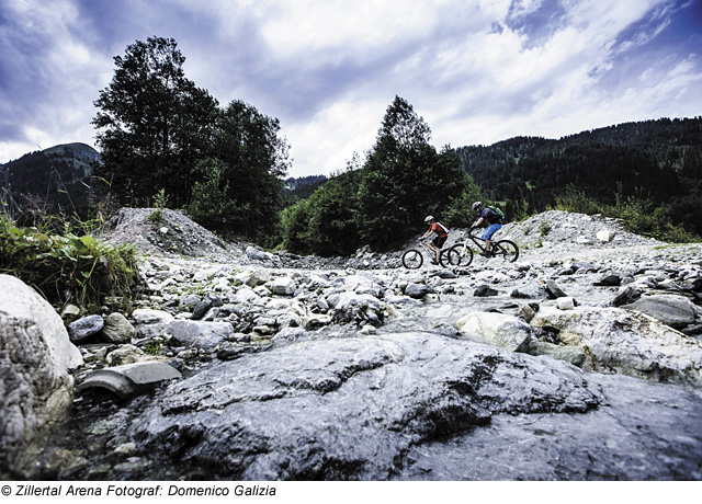 Zillertal Arena – Bikespaß durch Bach