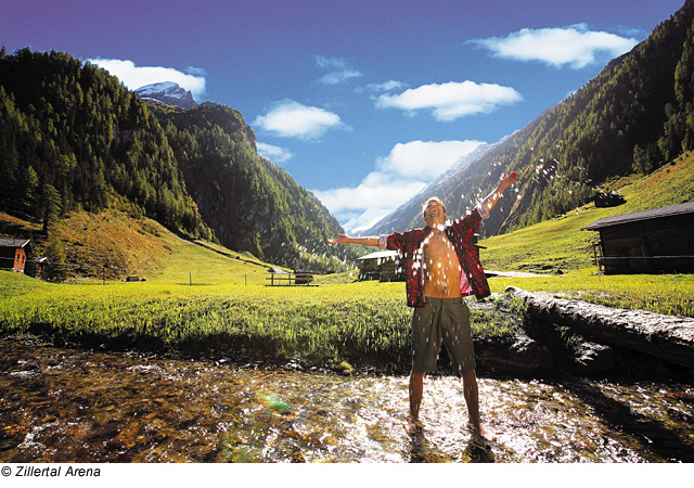 Lebensquelle Natur in der Zillertal Arena