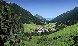 Berwang in der Region Tiroler Zugspitz Arena