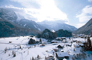 Biberwier im Winter, Tiroler Zugspitz Arena