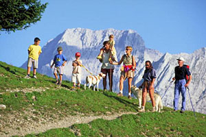 Wandern mit der Familie in der Tiroler Zugspitz Arena